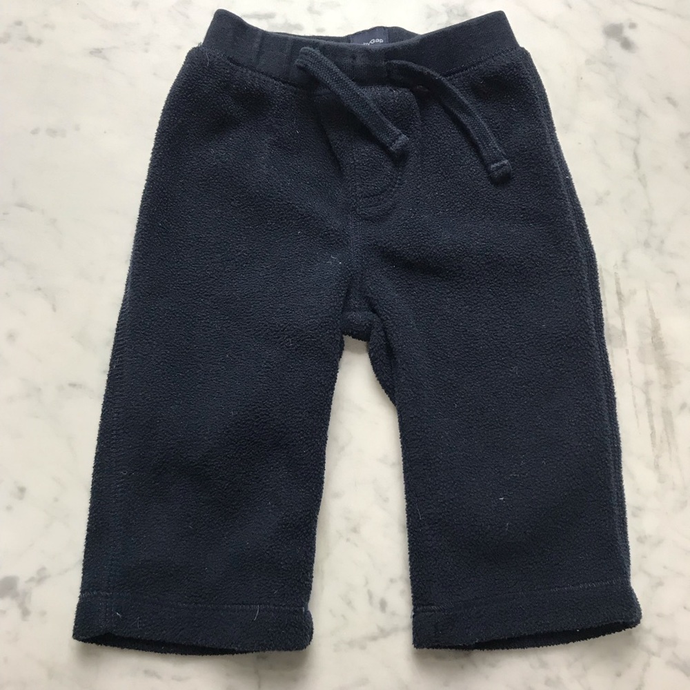 Baby Gap Factory Navy Blue Fleece Sweatpants 3-6M